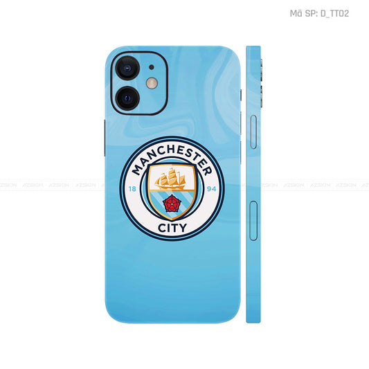 Dán Skin IPhone 12 Series Hình Manchester City | D_TT02