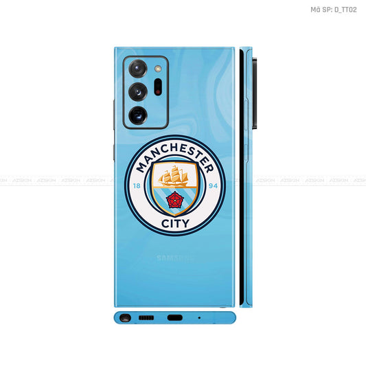 Dán Skin Galaxy Note 20 Series Hình Thể Thao Man City | D_TT02