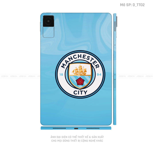 Dán Skin Máy Tính Bảng Xiaomi Mipad Hình Man City | D_TT02