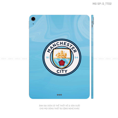 Dán Skin IPad Mini Series Hình CLB Manchester City | D_TT02