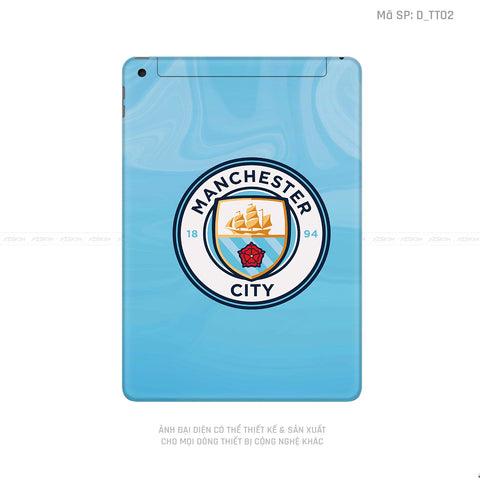 Dán Skin IPad Gen Series Hình Man City | D_TT02