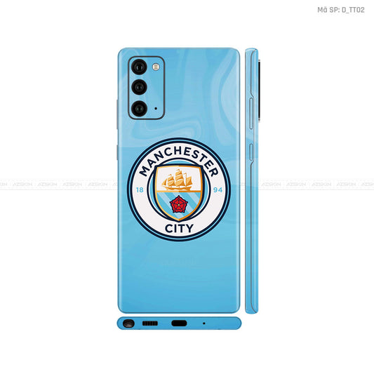 Dán Skin Galaxy Note 20 Series Hình Thể Thao Man City | D_TT02