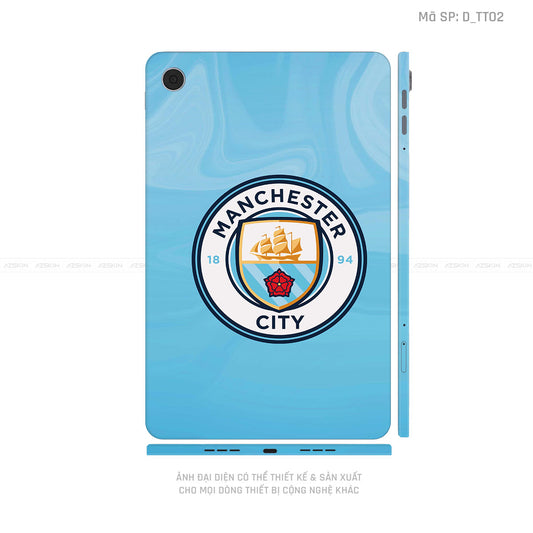 Dán Skin Máy Tính Bảng Oppo Pad Series Hình CLB Manchester City | D_TT02