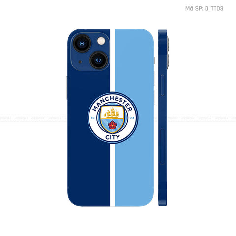 Dán Skin IPhone 13 Series Hình Manchester City | D_TT03