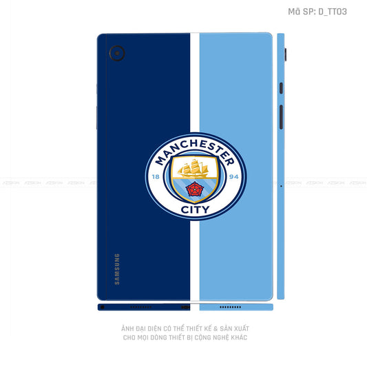 Dán Skin Galaxy Tab A Series Hình Manchester City | D_TT03