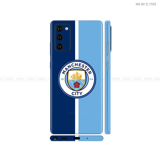 Dán Skin Galaxy Note 20 Series Hình Thể Thao Man City | D_TT03