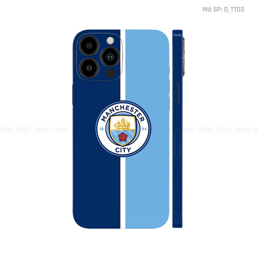 Dán Skin IPhone 12 Series Hình Manchester City | D_TT03