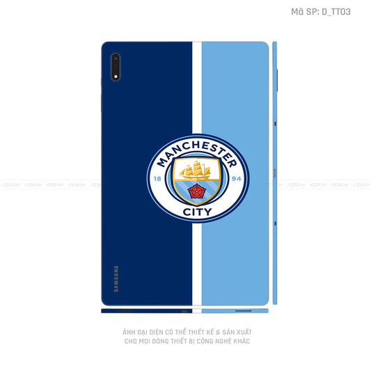 Dán Skin Galaxy Tab S7 Series Hình Manchester City | D_TT03
