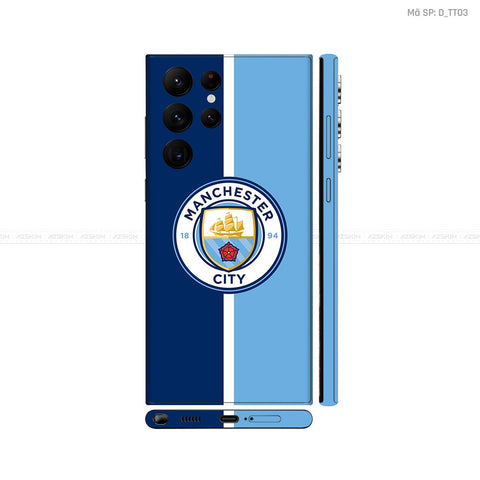 Dán Skin Galaxy S22 Series Hình Manchester City | D_TT03