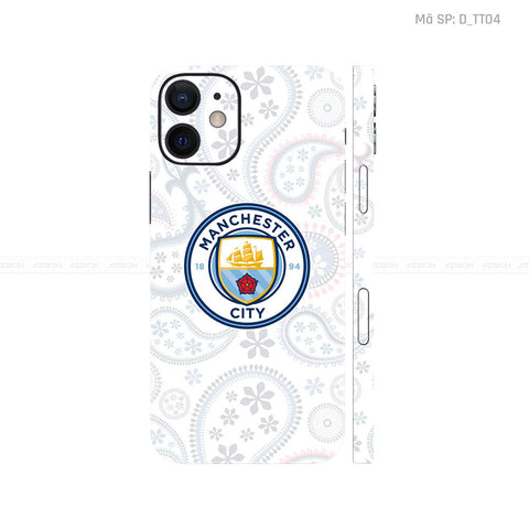 Dán Skin IPhone 12 Series Hình Manchester City | D_TT04