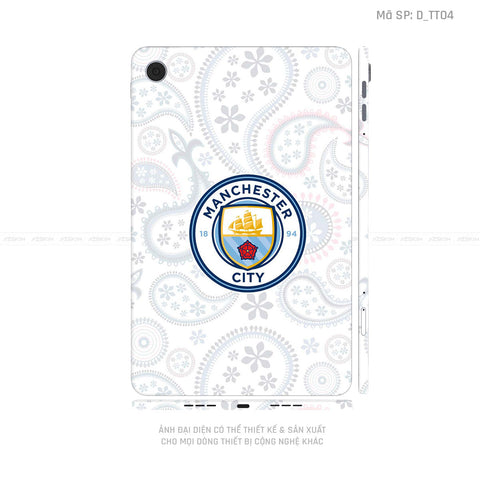 Dán Skin Máy Tính Bảng Oppo Pad Series Hình CLB Manchester City | D_TT04