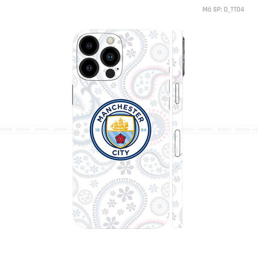 Dán Skin IPhone 12 Series Hình Manchester City | D_TT04