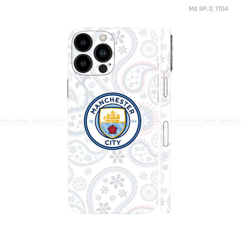 Dán Skin IPhone 12 Series Hình Manchester City | D_TT04