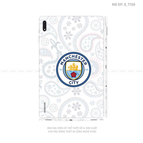 Dán Skin Galaxy Tab S9 Series Hình CLB Manchester City | D_TT04