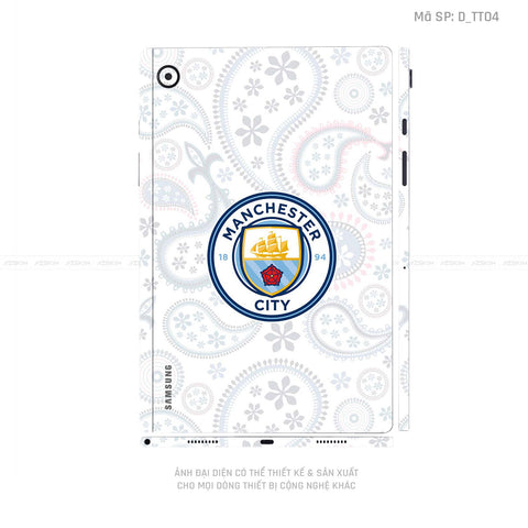 Dán Skin Galaxy Tab A Series Hình Manchester City | D_TT04