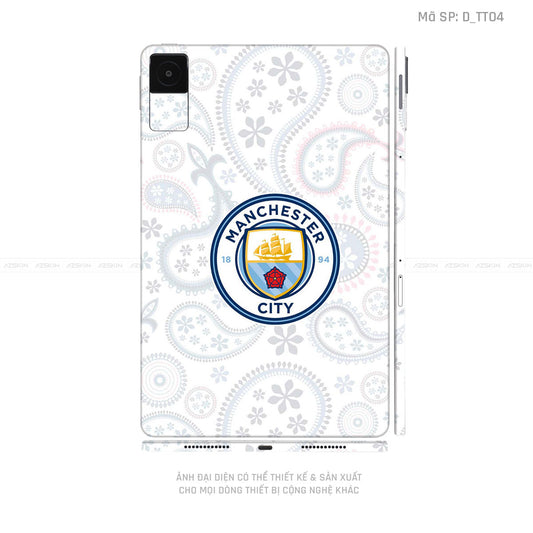 Dán Skin Máy Tính Bảng Xiaomi Mipad Hình Man City | D_TT04