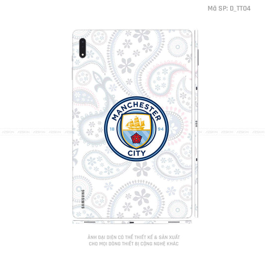 Dán Skin Galaxy Tab S8 Series Hình Manchester City | D_TT04