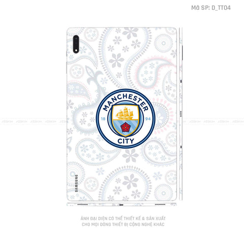 Dán Skin Galaxy Tab S8 Series Hình Manchester City | D_TT04