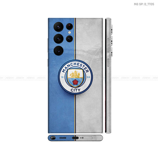 Dán Skin Galaxy S22 Series Hình Manchester City | D_TT05