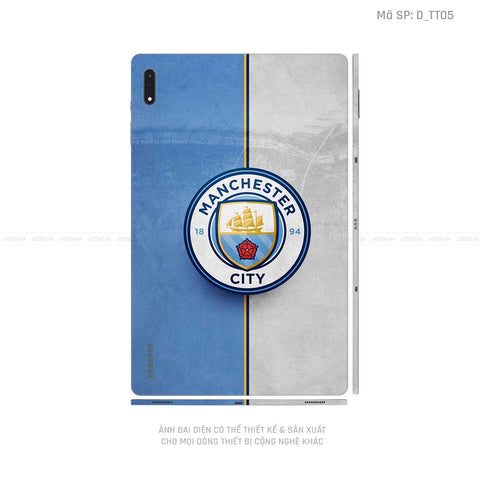 Dán Skin Galaxy Tab S8 Series Hình Manchester City | D_TT05
