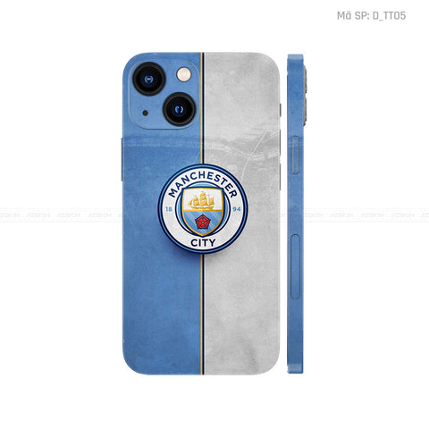 Dán Skin IPhone 13 Series Hình Manchester City | D_TT05