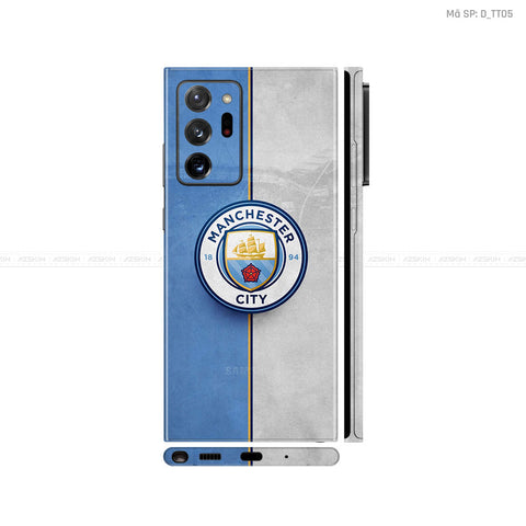 Dán Skin Galaxy Note 20 Series Hình Thể Thao Man City | D_TT05