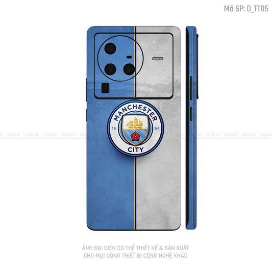 Dán Skin Vivo X Series Hình Manchester City | D_TT05