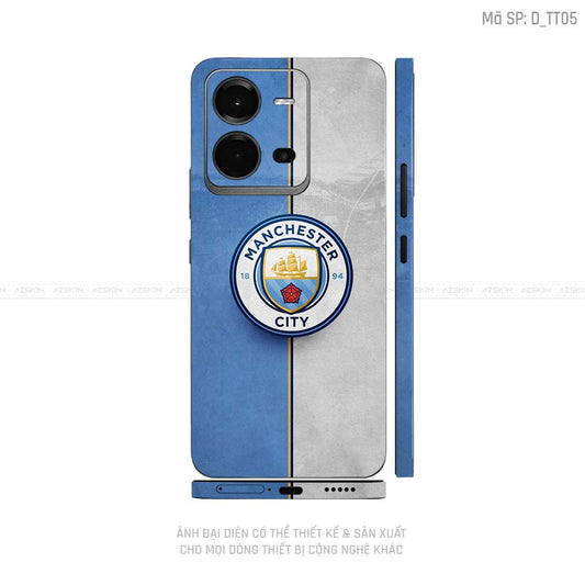 Dán Skin Vivo V Series Hình Manchester City  | D_TT05