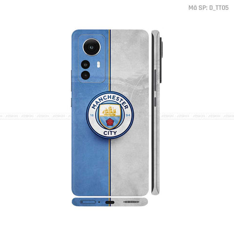 Dán Skin Xiaomi 12 Series Hình CLB Bóng Đá | D_TT05