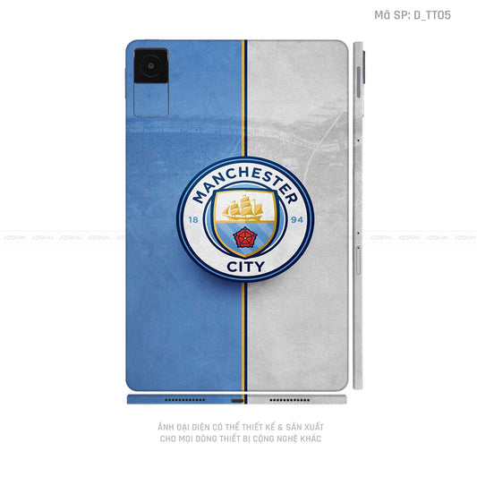 Dán Skin Máy Tính Bảng Xiaomi Mipad Hình Man City | D_TT05