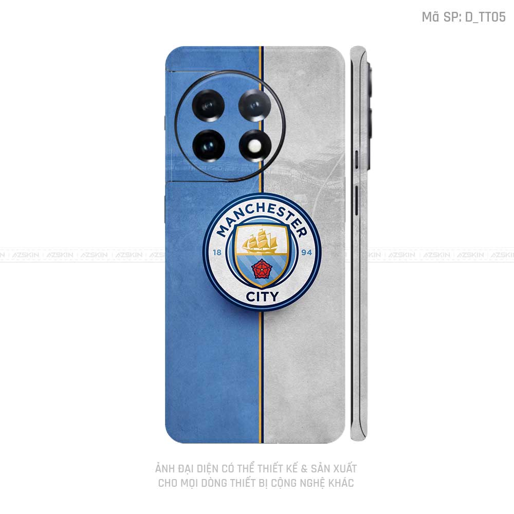 Dán Skin Oneplus 12 Series Hình Manchester City | D_TT05