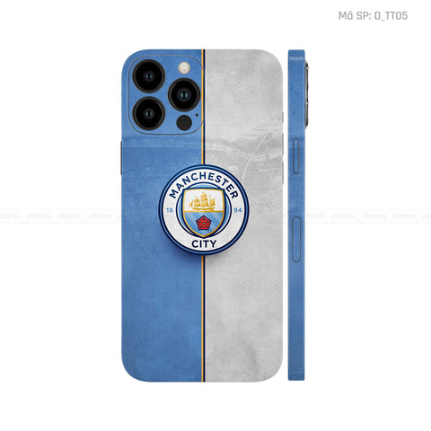 Dán Skin IPhone 13 Series Hình Manchester City | D_TT05