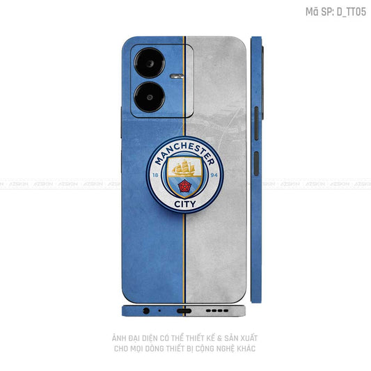 Dán Skin Vivo Y Series Hình Manchester City |D_TT05