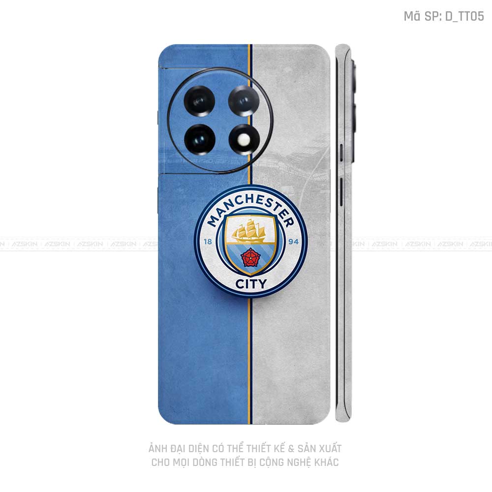 Dán Skin Oneplus 11 Series Hình Manchester City  | D_TT05