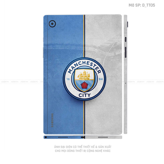 Dán Skin Galaxy Tab A Series Hình Manchester City | D_TT05