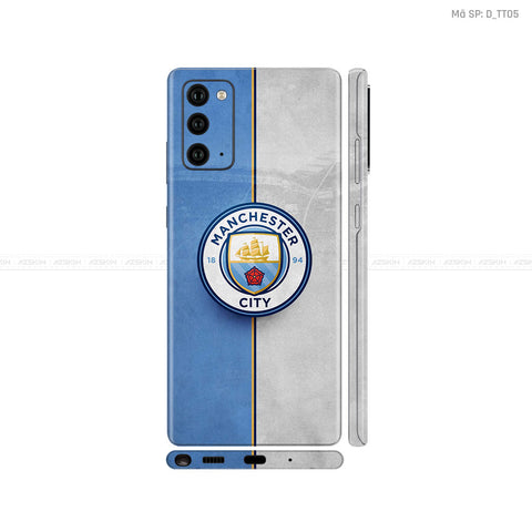 Dán Skin Galaxy Note 20 Series Hình Thể Thao Man City | D_TT05