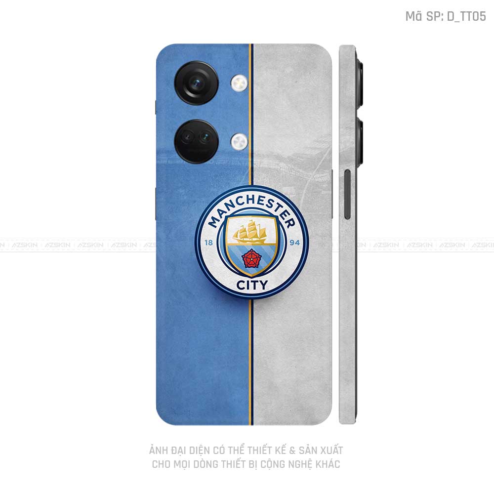 Dán Skin Oneplus Nord Series Hình Manchester City | D_TT05