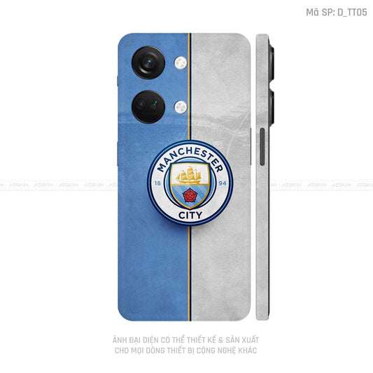 Dán Skin Oneplus Nord Series Hình Manchester City | D_TT05