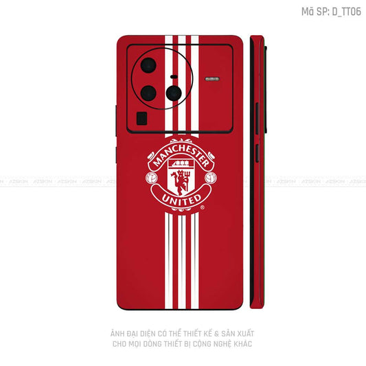 Dán Skin Vivo X Series Hình Manchester United | D_TT06