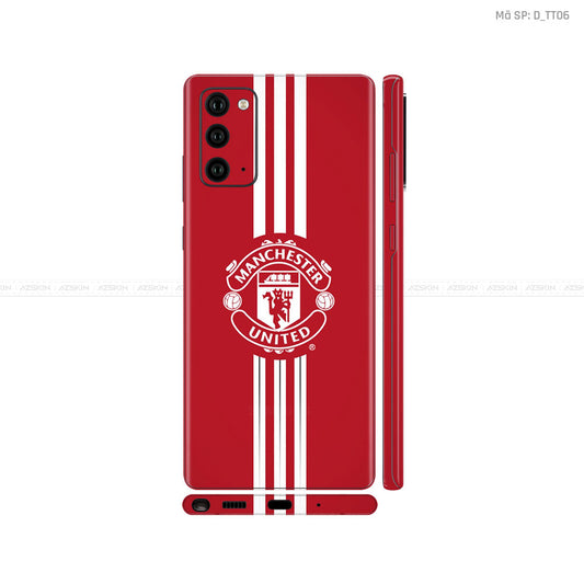 Dán Skin Galaxy Note 20 Series Hình Thể Thao Manchester United | D_TT06