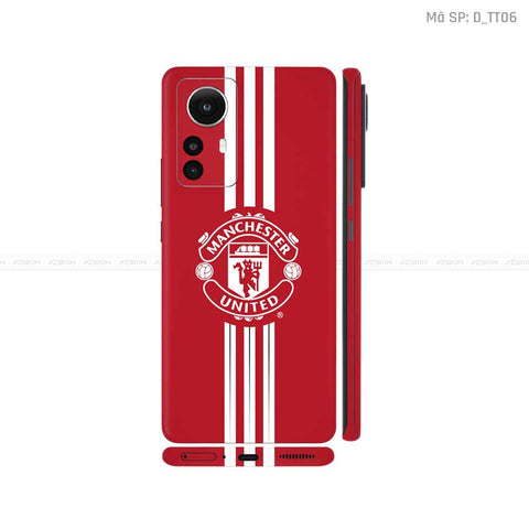 Dán Skin Xiaomi 12 Series Hình CLB Bóng Đá | D_TT06