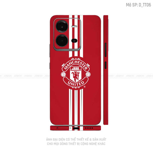 Dán Skin Vivo V Series Hình Manchester United  | D_TT06