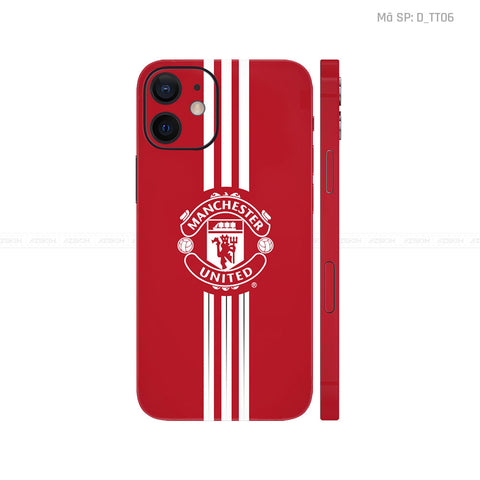 Dán Skin IPhone 12 Series Hình Manchester United | D_TT06