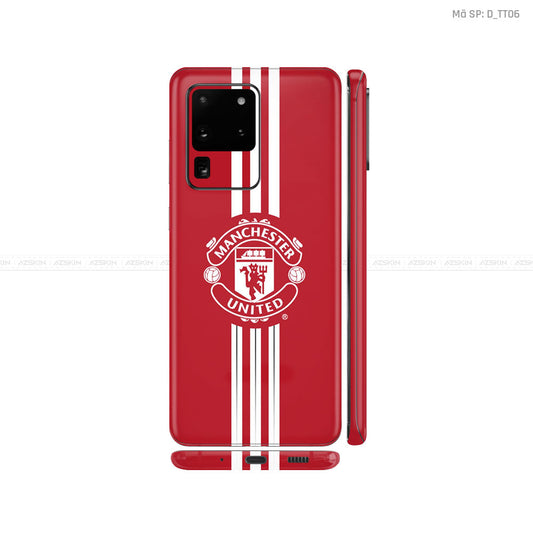 Dán Skin Galaxy S20 Series Hình Thể Thao Manchester United | D_TT06