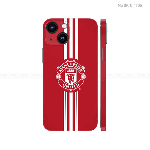 Dán Skin IPhone 13 Series Hình Manchester United | D_TT06