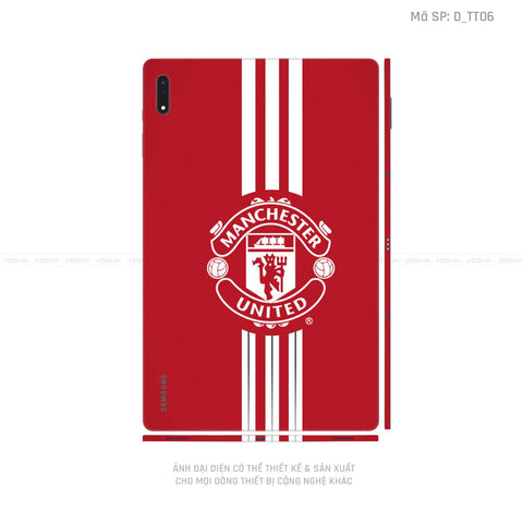 Dán Skin Galaxy Tab S8 Series Hình Manchester United | D_TT06