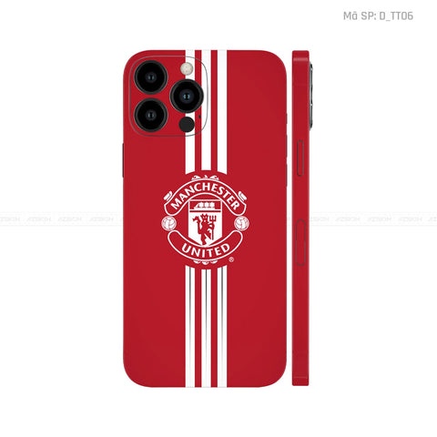 Dán Skin IPhone 13 Series Hình Manchester United | D_TT06