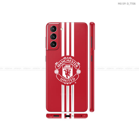 Dán Skin Manchester United Cho Galaxy S21 Series| D_TT06