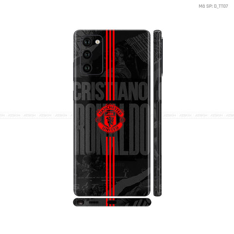 Dán Skin Galaxy Note 20 Series Hình Thể Thao Manchester United | D_TT07