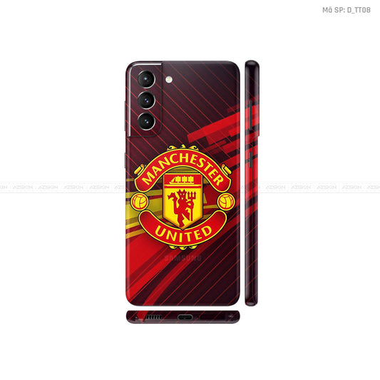 Dán Skin Manchester United Cho Galaxy S21 Series| D_TT08